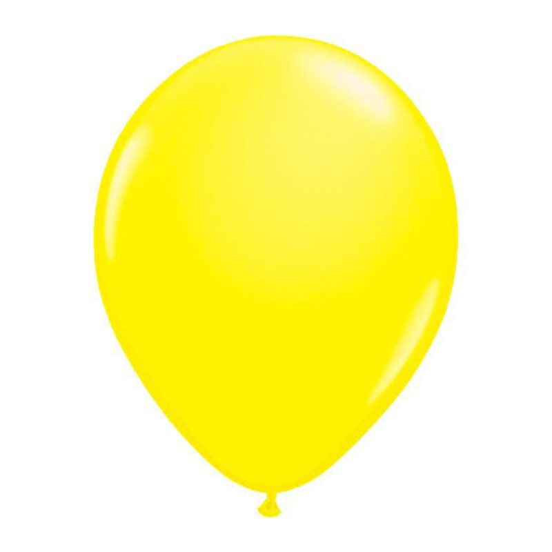 Ballons de Baudruche Fluo Jaune 25 Pièces Ballons de Baudruche Fluo Jaune 25 Pièces