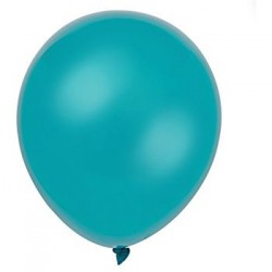 Ballons de Baudruche Métalliques Bleu Lagon 100 Pièces