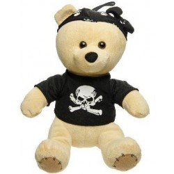 Peluche Ours Pirate 26cm