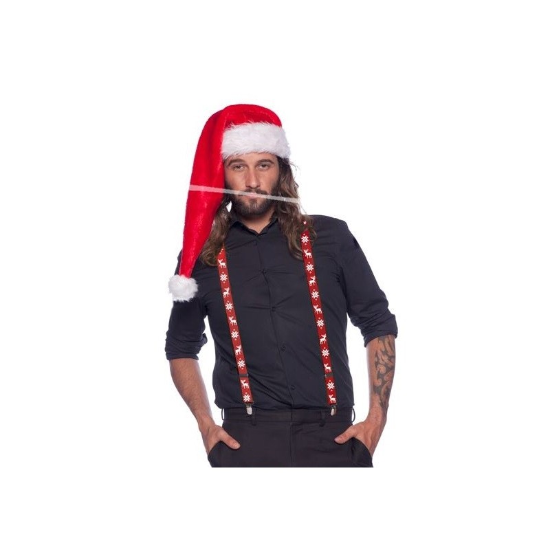Bretelles Rouge Noël