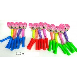 Corde à Sauter Pailleté Manche Plastique