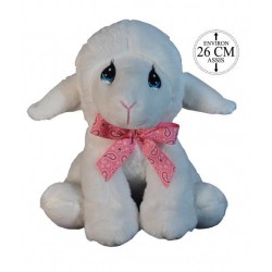 Peluche Chien Husky Assis 20cm
