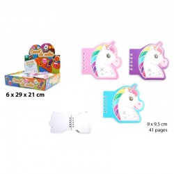 Carnet Licorne Pailletté