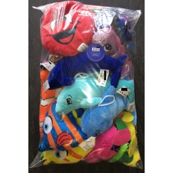 Lot de Peluches Mixtes 24 Pièces Grand Modèle