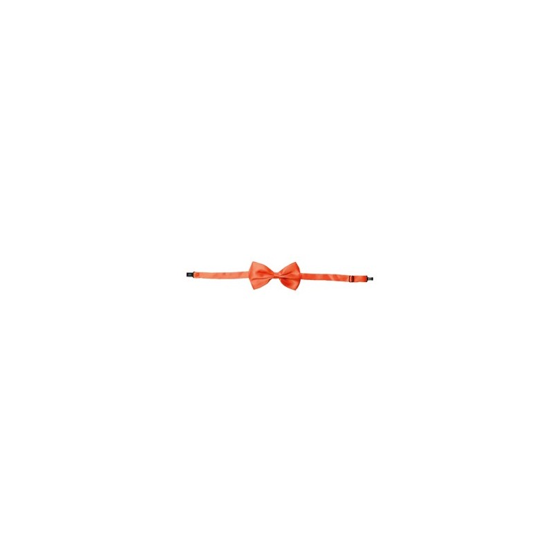 Noeud Papillon Orange Fluo