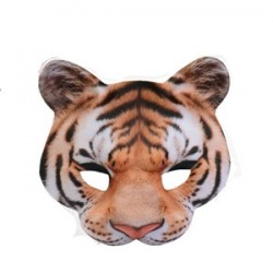 Demi Masque Réaliste Tigre
