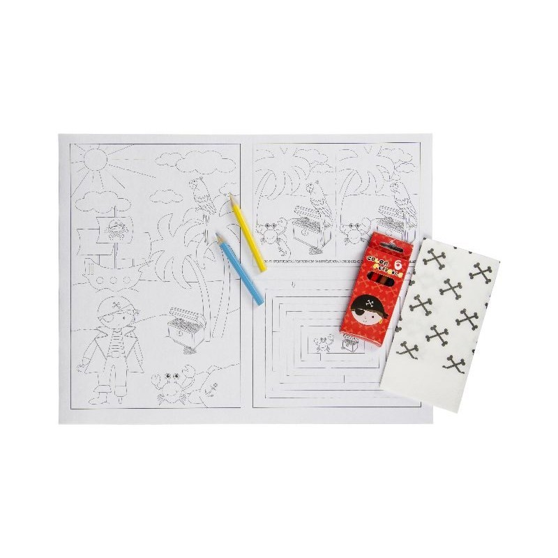 Coffret Restaurateur Menu Enfant Garçon Pirate