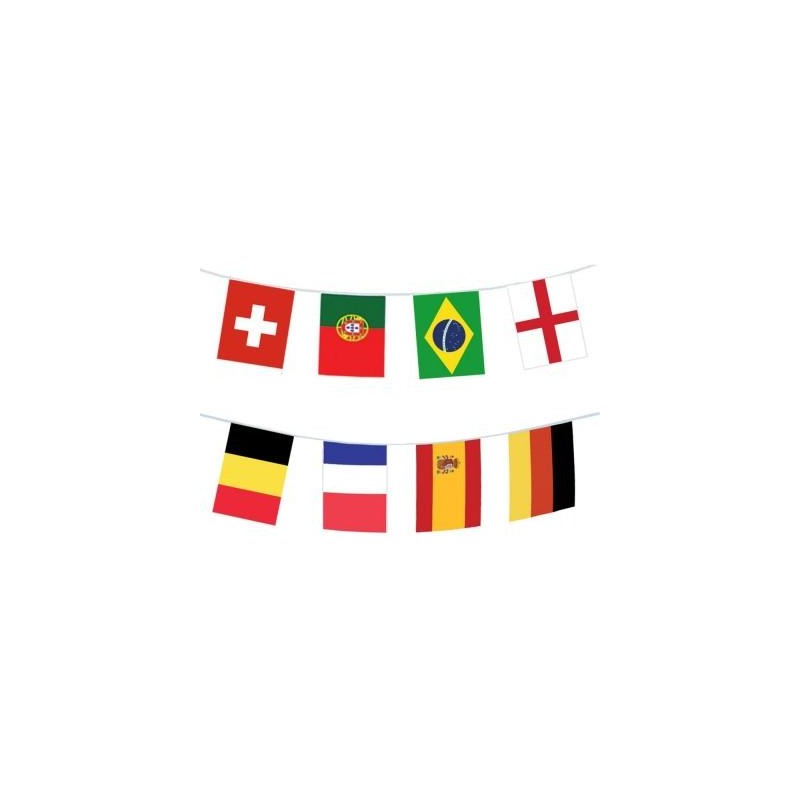 Guirlande Pays du Monde 5 Mètres