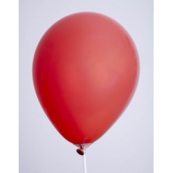 Ballons de Baudruche Opaques Rouge 100 Pièces