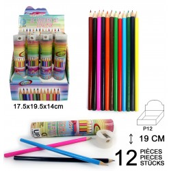 Crayon de Couleur 12 Pièces...