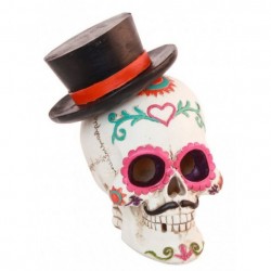 Tête de Mort Mexicaine Lumineuse