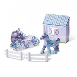 Découpage et Collage Facile Cheval et Poulain - Melissa And Doug