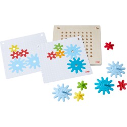 Puzzle Jeu d'Engrenages Les Animaux Au Travail - Haba