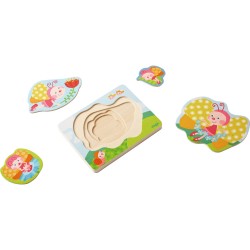 Puzzle En Bois Multi-Couches Papillons Magiques - Haba
