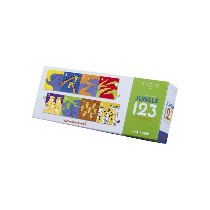 Puzzle Géant Jungle 123 - Crocodile Creek