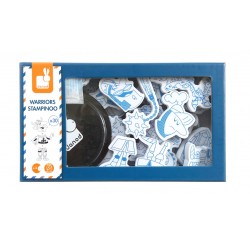 Coffret Tampons Chevaliers 30 Pièces - Janod