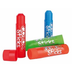 Tubes de Gouaches Solides 12 Crayons - Apli Kids 14228