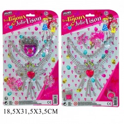 Carte pêche aux canards Parure de Bijoux de Princesse