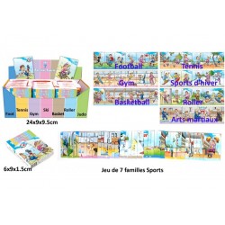 Jeu de 7 Familles Les Sports
