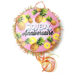 Pinata Anniversaire Ananas