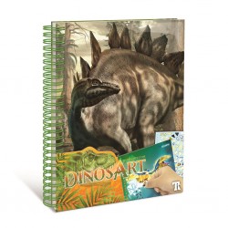 Tableaux A Gratter Dinosaure - Dinosart