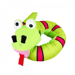 Peluche Géante Serpent Fluo 250cm