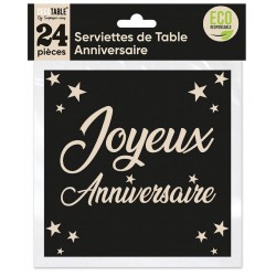 Serviette en Papier Joyeux...