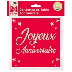 Serviette en Papier Joyeux...