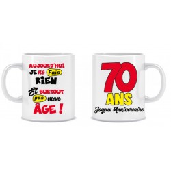 Mug Anniversaire 70 Ans