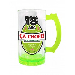 Chope à Bière Mixte Verte...