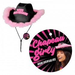 Chapeau Anniversaire Girly...