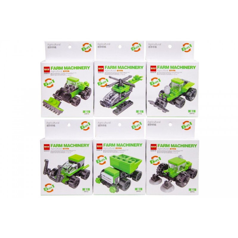 Coffret Bloc de Construction Véhicule Agricole Coffret Bloc de Construction Véhicule Agricole