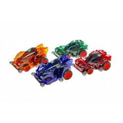 Voiture de Course Rétro Friction 6cm