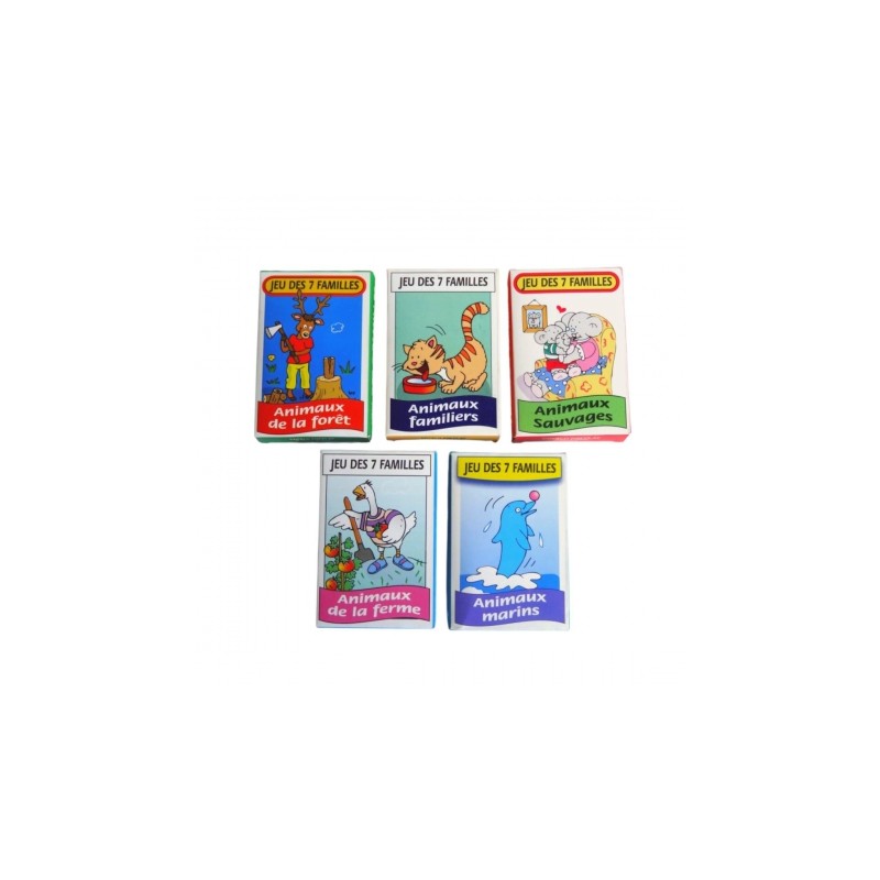 Jeu de 7 Familles Assortis