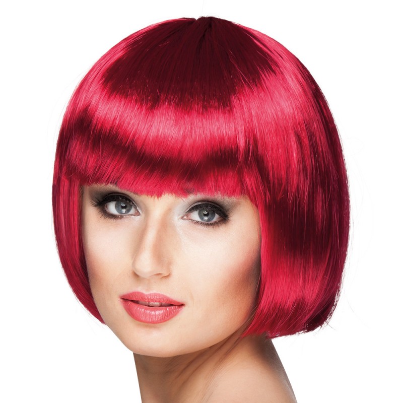 Perruque Cabaret Rouge Rubis Perruque Cabaret Rouge Rubis