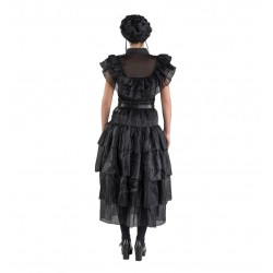 Déguisement Robe De Bal Noire Mercredi