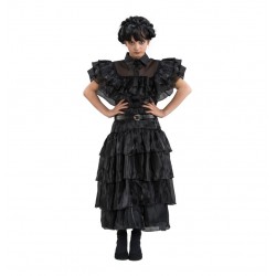 Déguisement Robe De Bal Noire Mercredi