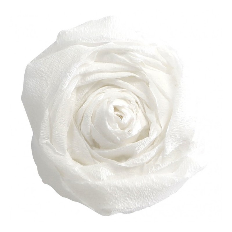 Feuille de Papier Crépon 60% Blanc Feuille de Papier Crépon 60% Blanc