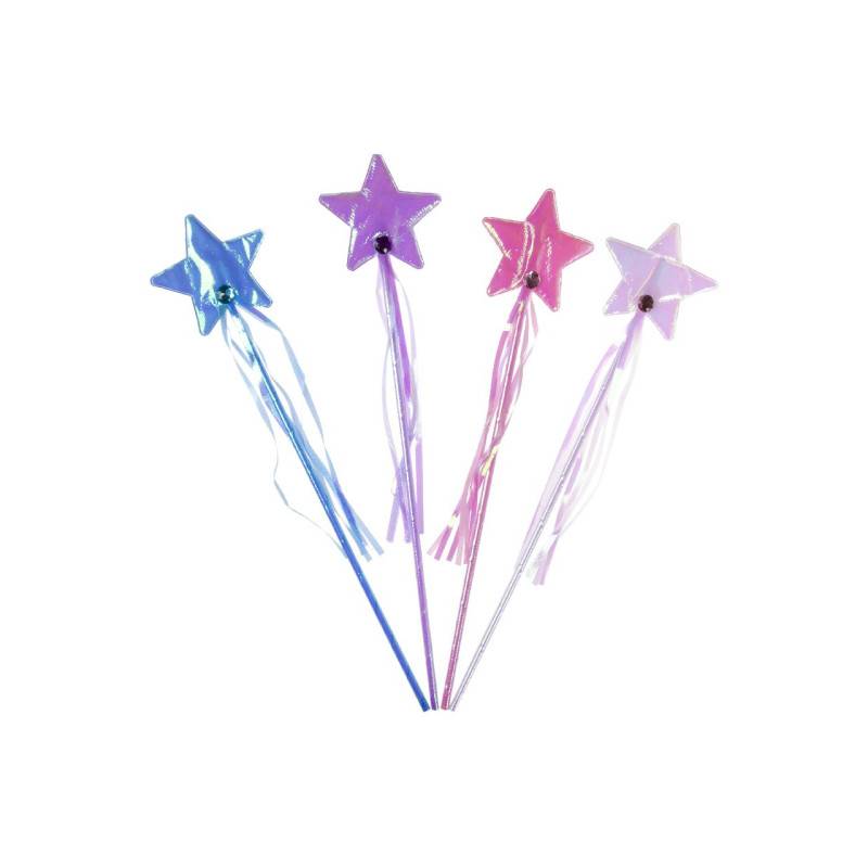 Baguette de Princesse Etoile Avec Rubans Brillants