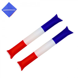 Bâtons Tap Tap Supporter France 46cm 2 Pièces