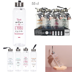 Bouteille de Transport Message Humoristique 55cl