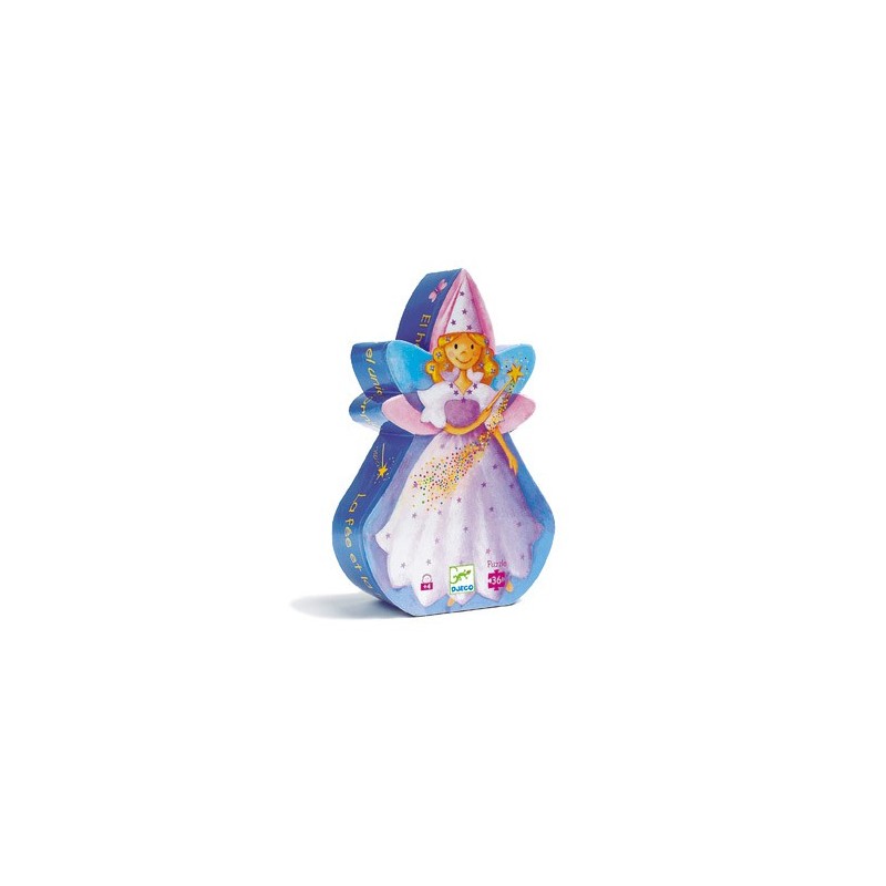 Puzzle La fée et la licorne 36 pièces - Djeco