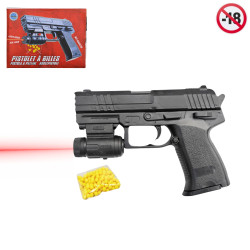Pistolet Billes 15cm Laser - Elite Series