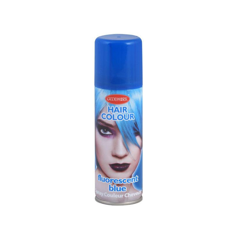 Laque à Cheveux 125 ml Bleu Fluo - Goodmark