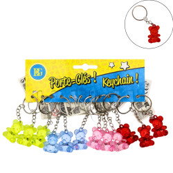 Porte Clés Ours Cristal...