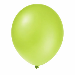 Ballons de Baudruche Opaques Vert Pomme 25 Pièces