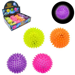 Balle Rebondissante Lumineuse à Picots