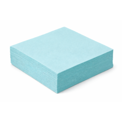 Serviette en Papier Cocktail Unie Bleu Aqua