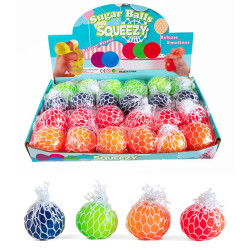 Balle Cervelle Squeeze Anti Stress Bi-Colore Petit Modèle