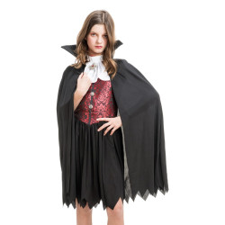 Déguisement Vampiresse Theodora Robe Et Cape